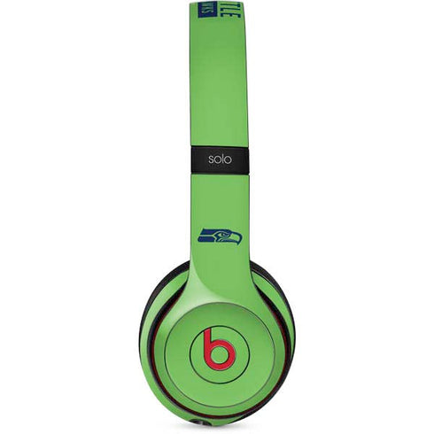 NFL Seattle Seahawks Green Performance Series Beats Solo 3 Wireless Skin